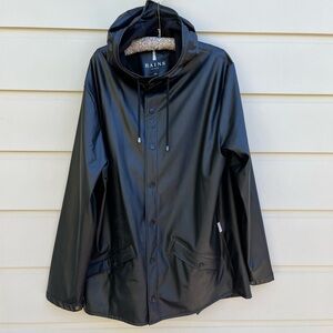 RAINS jacket black size XS/S